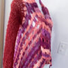 Cardigan wrap fucsia lurex - immagine 6