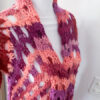 Cardigan wrap fucsia lurex - immagine 7