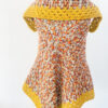 Cardigan stile impero giallo mix - immagine 4