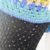 Cardigan stile impero nero blu - immagine 5
