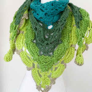 Scialle uso sciarpa primavera