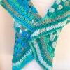 Gilet mandala boho hippie verde blu - immagine 6