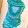 Gilet mandala boho hippie verde blu - immagine 4