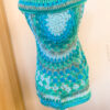 Gilet mandala boho hippie verde blu - immagine 3