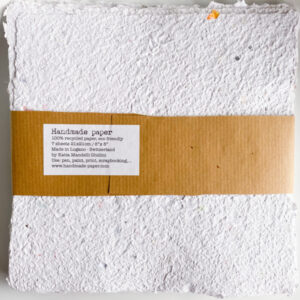 21x21cm 7x carta ecologica riciclata bianca