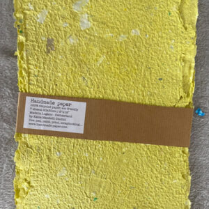 21x29.7cm 7x carta ecologica riciclata giallo