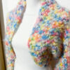 Bolero colorato lurex