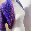 Bolero colorato viola