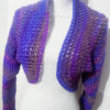 Bolero colorato viola