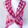 Gilet mandala boho hippie fucsia