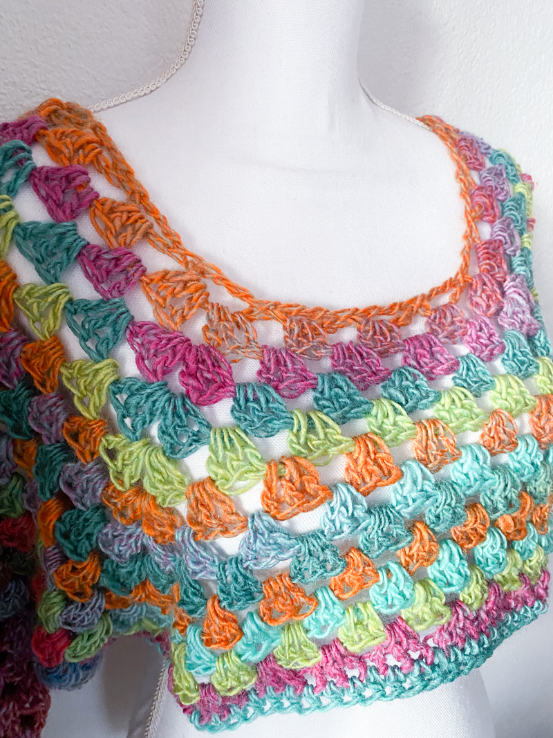 Crochet mini top fashion