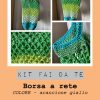 kit borsa a rete giallo arancione