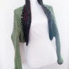 Bolero colorato verde oliva - immagine 2