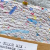 10x15cm 5x carta ecologica riciclata confetti grigio mix - immagine 3