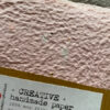 10x15cm 5x carta tessuto rosa - immagine 2