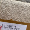 10x15cm 5x carta tessuto crema - immagine 3