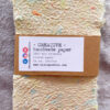 10x15cm 5x carta tessuto azzurro arancione - immagine 3