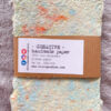 10x15cm 5x carta tessuto azzurro arancione