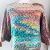 Maglione oversize colori mix - immagine 5