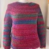 Maglione topdown rosso pura lana vergine - immagine 7