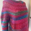 Maglione topdown rosso pura lana vergine - immagine 4