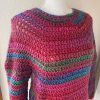 Maglione topdown rosso pura lana vergine - immagine 6