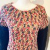 Maglione topdown rosso nero mix - immagine 2