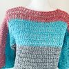 Maglione oversize melange mix - immagine 3