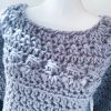 Maglione oversize grigio bulky - immagine 4