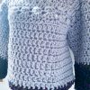 Maglione oversize grigio bulky - immagine 5