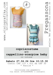 27 aprile corso completo bebé e copricostume Lugano