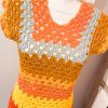 Vestito topdown giallo mix - immagine 3