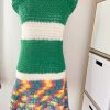 Vestito topdown verde