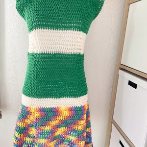 Vestito topdown verde