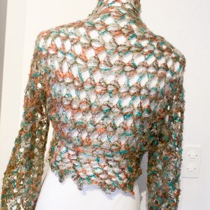 Bolero marrone verde