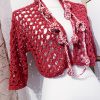 Bolero rosso bordeaux - immagine 4