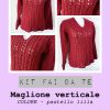 kit maglione verticale pastello lilla