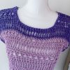 Shirt in cotone tre viola - immagine 3