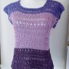 Shirt in cotone tre viola - immagine 6