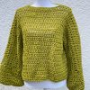 Maglione oversize verde chiaro - immagine 4