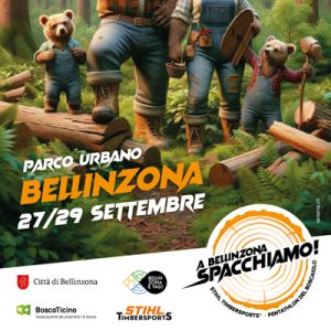 28-29 settembre 2024 Pentathlon del boscaiolo Bellinzona