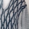Maglione verticale grigio nero - immagine 3