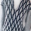 Maglione verticale grigio nero - immagine 4
