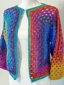 cardigan esagonale granny