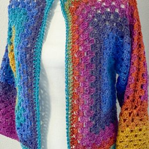 cardigan esagonale granny