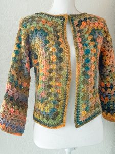 cardigan esagonale granny