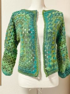 cardigan esagonale granny