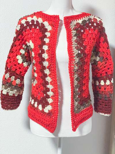 Cardigan esagonale granny