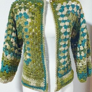 Cardigan esagonale granny