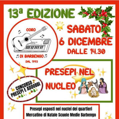 Mercatino di Natale alle Scuole Medie di Barbengo 2025